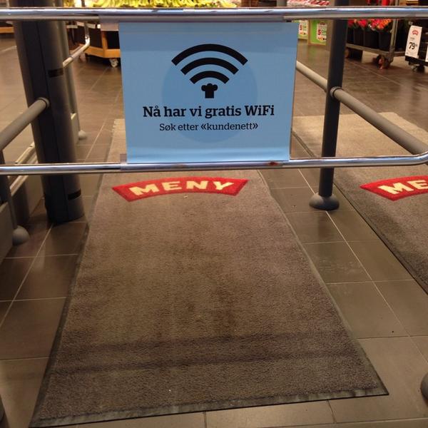 Photo taken at Meny by Cato N. on 11/23/2013