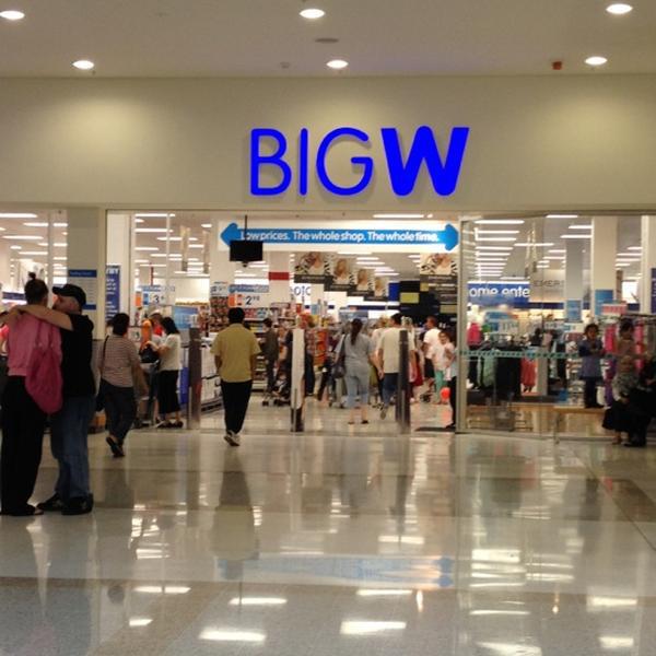 Photo taken at Big W by Michael O. on 3/3/2012