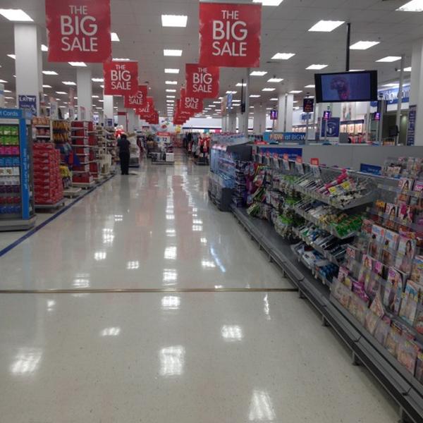 Photo taken at Big W by Sarah W. on 12/28/2012