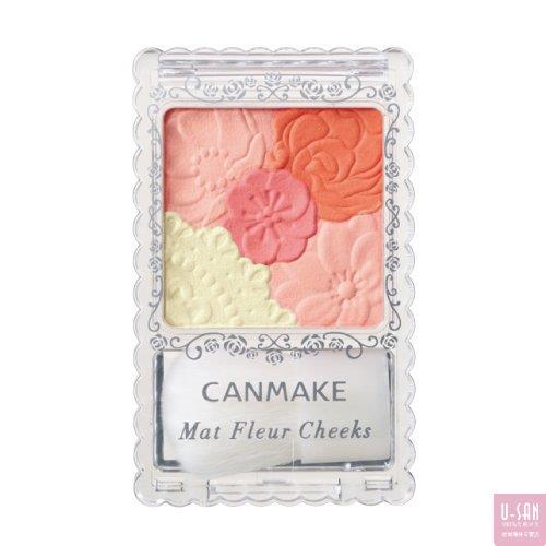 日本 can make/井田 五色花瓣花漾瑰丽胭脂腮红 哑光3号 6g
