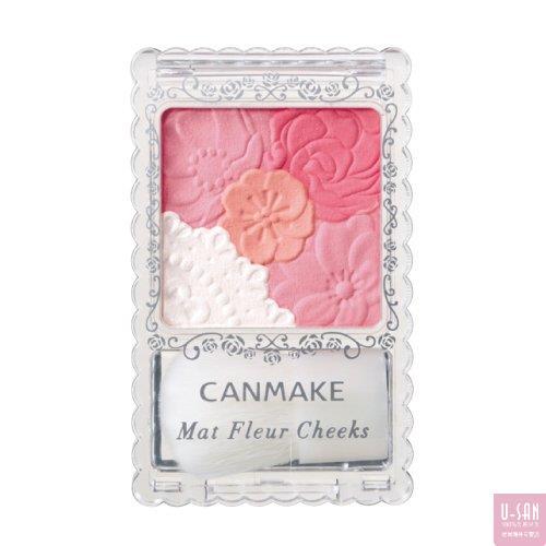 日本 can make/井田 五色花瓣花漾瑰丽胭脂腮红 哑光1号 6g