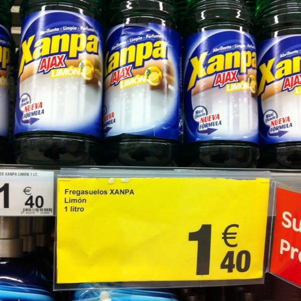 Photo taken at Carrefour El Saler by Joan B. on 1/21/2014-西班牙巴伦西亚洛佩兹皮尼罗教授大道16号 Photo taken at Carrefour El Saler by Joan B. on 1/21/2014