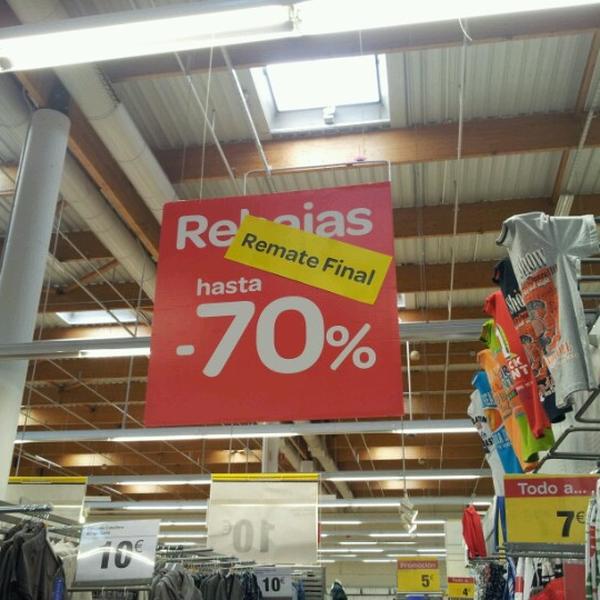 Photo taken at Carrefour El Saler by Univers F. on 8/20/2012-西班牙巴伦西亚洛佩兹皮尼罗教授大道16号 Photo taken at Carrefour El Saler by Univers F. on 8/20/2012