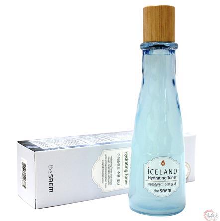 韩国 The saem得鲜 保湿补水 冰岛保湿爽肤水 化妆水 160ml