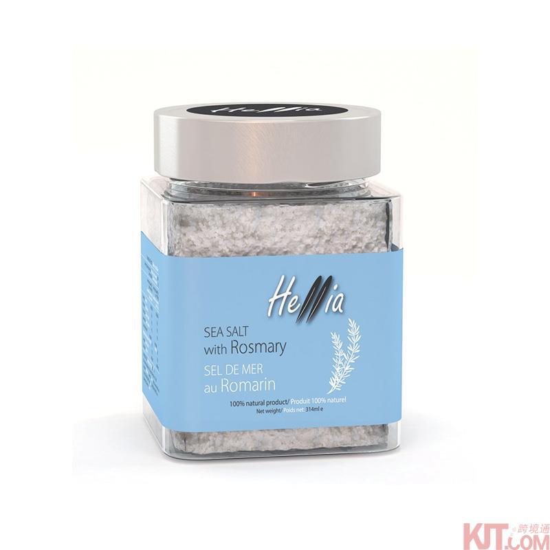 希腊原装 HELLIA 海盐 迷迭香型 300g 希腊原装 HELLIA 海盐 迷迭香型 300g