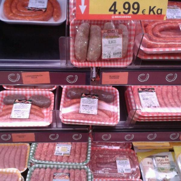 Photo taken at Mercadona by AE on 6/30/2012