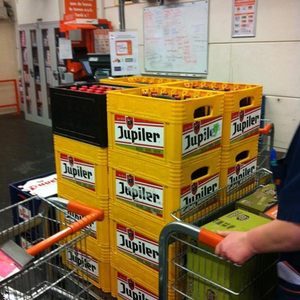 Photo taken at Colruyt by Peter P. on 3/7/2012