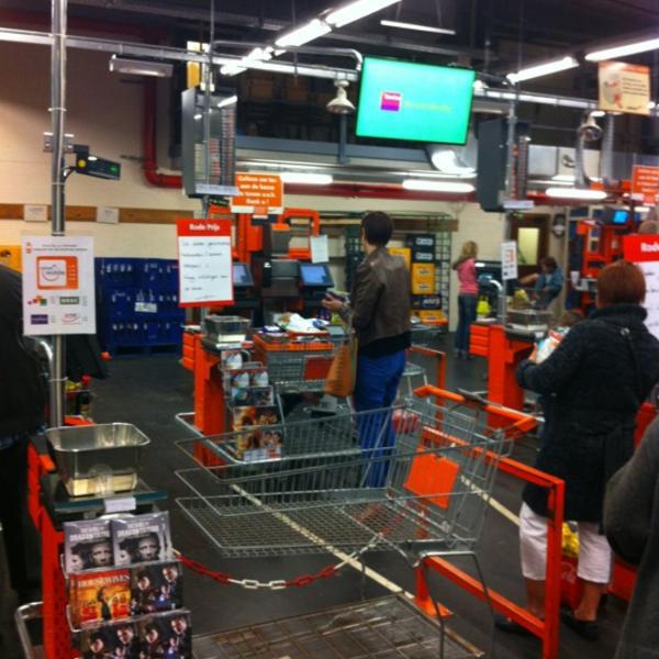 Photo taken at Colruyt by Matthias D. on 6/9/2012