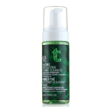 The Body Shop/美体小铺 茶树洁面摩丝泡沫150ml 控油洗面奶