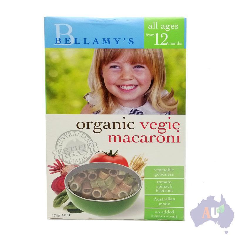 Bellamys 贝拉米 有机婴幼儿蔬菜通心粉 175g 12个月以上 Bellamys 贝拉米 有机婴幼儿蔬菜通心粉 175g 12个月以上