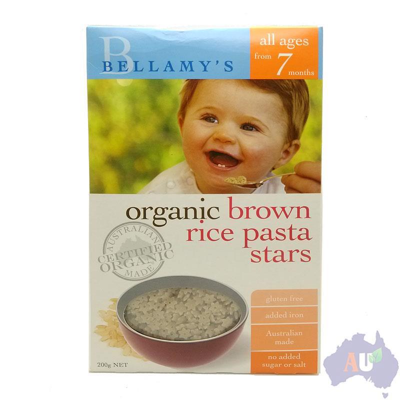 Bellamys 贝拉米 有机婴幼儿米粉星星意面通心粉 200g 7个月以上