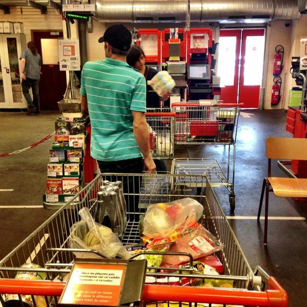 Photo taken at Colruyt by Kristof Victor D. on 7/2/2013