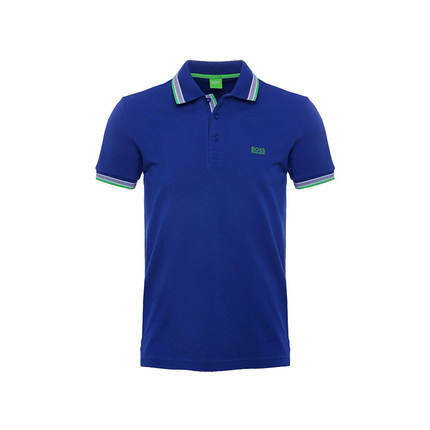 Hugo Boss雨果博斯男装 短袖T恤 2016新品男士POLO衫  亮蓝色T恤 Hugo Boss雨果博斯男装 短袖T恤 2016新品男士POLO衫  亮蓝色T恤