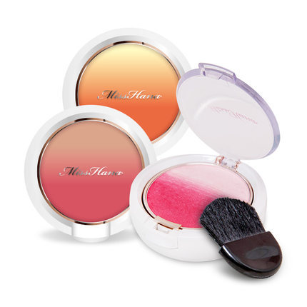 台湾Miss Hana/花娜小姐 微熏渐层 腮红7.5g 多色可选 附刷子