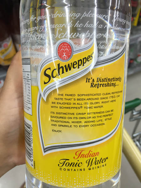 Schweppes 苏打水