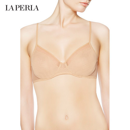 LA PERLA夏季新品 DAILY DESIGN系列 女士薄纱舒适聚拢塑型文胸