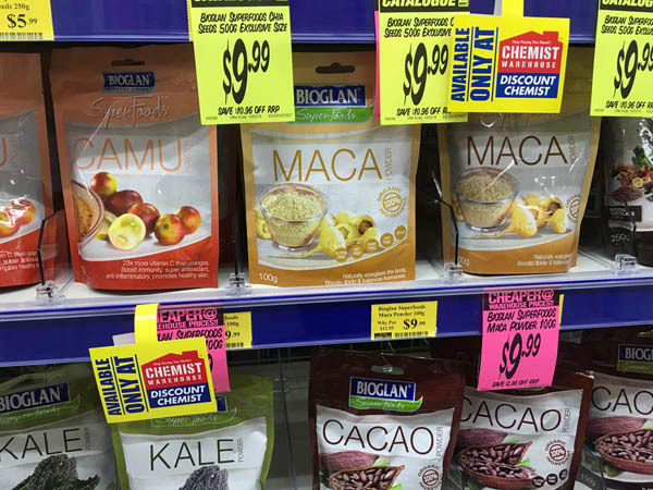 澳大利亚进口玛咖粉-bioglan超级食品玛咖粉100g