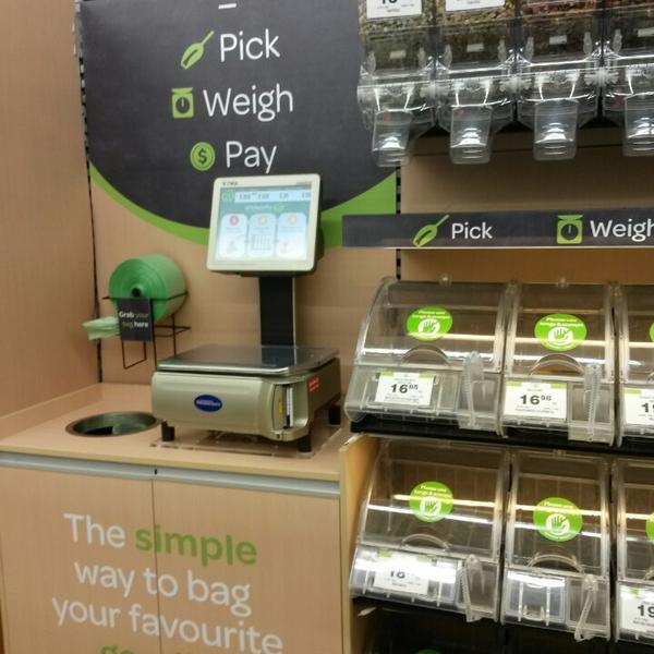 Photo taken at Woolworths by Daniel W. on 4/10/2014