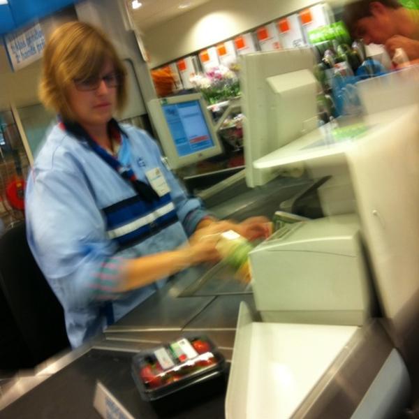 Photo taken at Albert Heijn by Gijs d. on 10/4/2011