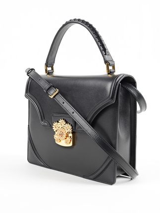 Alexander McQueen/花朵锁扣手提单肩包 Alexander McQueen/花朵锁扣手提单肩包