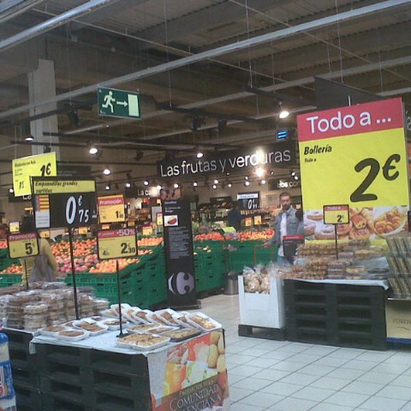 Photo taken at Carrefour by David G. on 11/2/2012