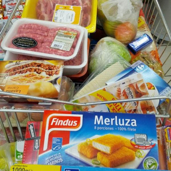 Photo taken at Carrefour by Manuel G. on 7/1/2012
