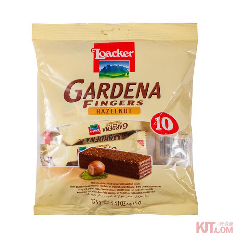 莱家加迪纳榛子巧克力手指饼