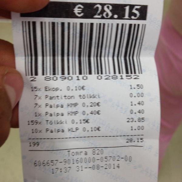 Photo taken at Tokmanni by Otto K. on 8/31/2014