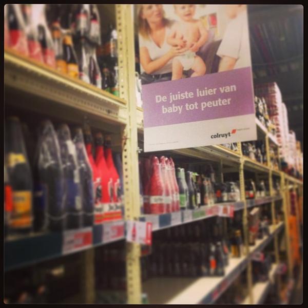 Photo taken at Colruyt by Maarten D. on 8/14/2013