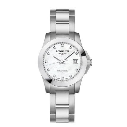 瑞士手表 浪琴Longines康卡斯系列手表女表石英表  L3.277.4.87.6