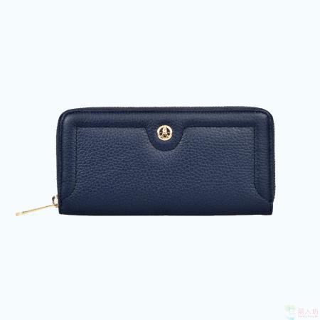 POURCHET 法国宝榭Polka系列 手拿包 深蓝色 73204 POURCHET 法国宝榭Polka系列 手拿包 深蓝色 73204