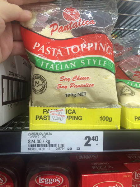 Pantalica意大利Cheese粉 Pantalica意大利Cheese粉