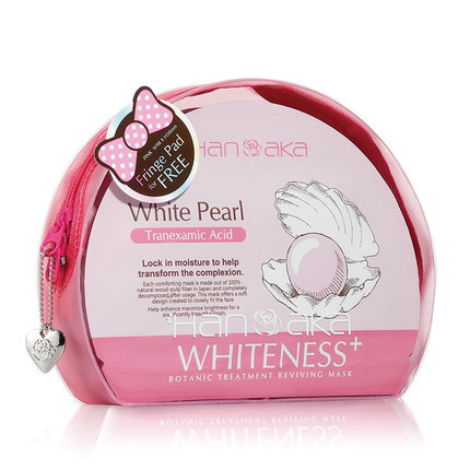 包邮台湾Hanaka花恋肌膜法花园植萃精华面膜30ml 白珍珠+传明酸