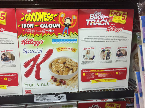 澳大利亚进口水果坚果-Kellogg's水果和坚果430g