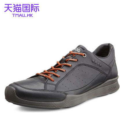 新款Ecco爱步男鞋牦牛皮健步户外休闲鞋835514正品海外直邮