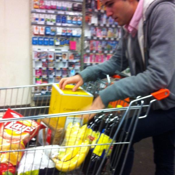 Photo taken at Colruyt by Emilie C. on 11/27/2014