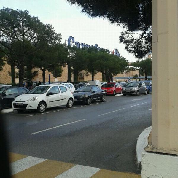 Photo taken at Carrefour by Océannee C. on 4/6/2012-法国诺尔省尼斯迪格尼路 Photo taken at Carrefour by Océannee C. on 4/6/2012