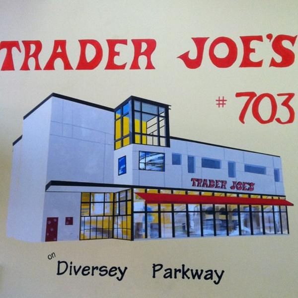 Photo taken at Trader Joe's by Bill P. on 2/27/2012-伊利诺州芝加哥市戴弗西园路667号 Photo taken at Trader Joe's by Bill P. on 2/27/2012