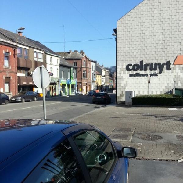 Photo taken at Colruyt by Yoann L. on 10/10/2012