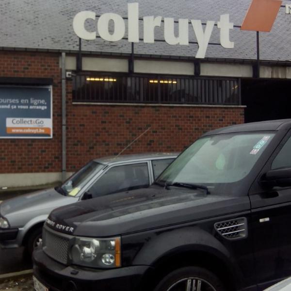 Photo taken at Colruyt by Mikhail S. on 9/13/2013