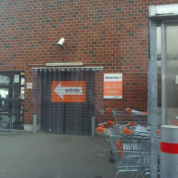 Photo taken at Colruyt by caroline V. on 4/14/2012