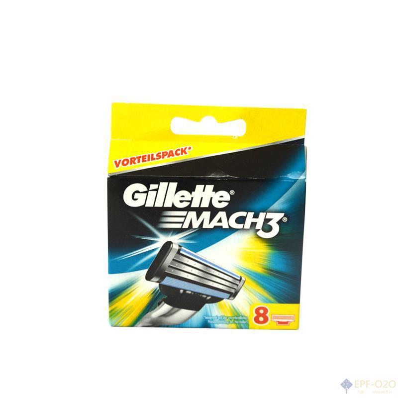Gillette吉列 锋速3剃须刀片 8只优惠装