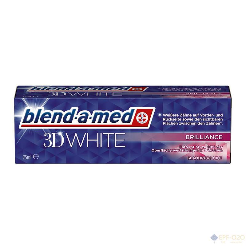 blend-a-med Brilliance 3D美白牙膏 75ml