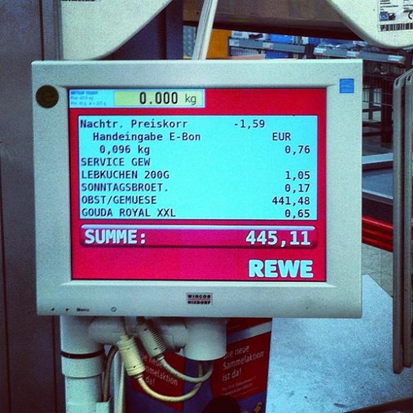 Photo taken at REWE by Julian B. on 9/19/2012-德国汉堡巴纳大道44 Photo taken at REWE by Julian B. on 9/19/2012