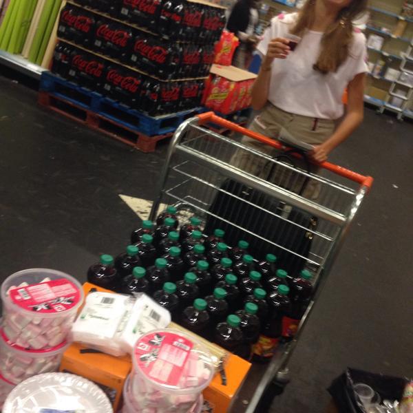 Photo taken at Colruyt by Stefanie v. on 5/11/2015