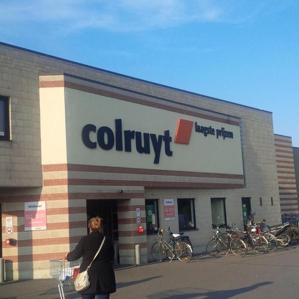 Photo taken at Colruyt by Cleon C. on 10/1/2013