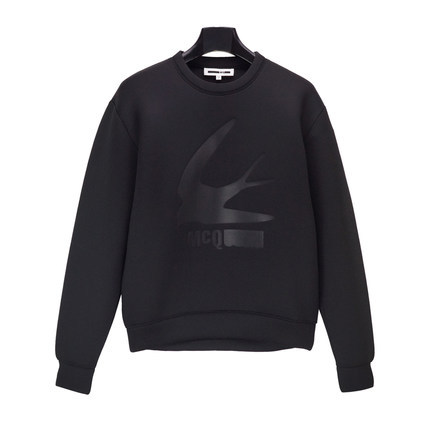 正品 ALEXANDER MCQUEEN麦昆16男士飞燕LOGO套头卫衣348190 RGR65