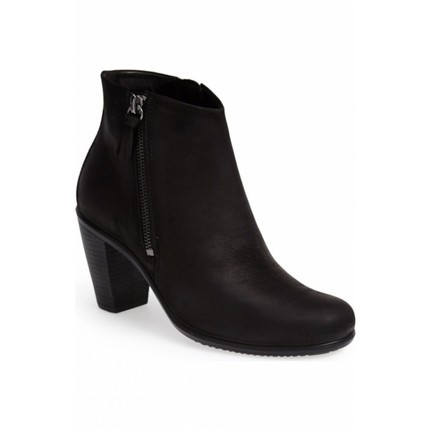 Ecco/爱步 女靴 女式足踝靴 Q01900121 Black