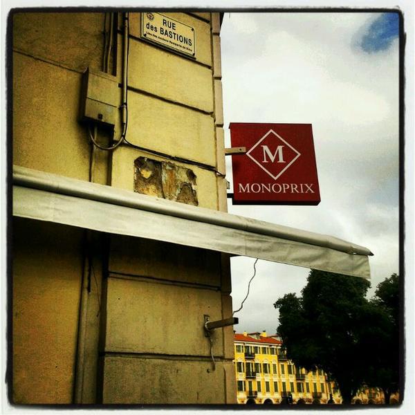 Photo taken at Monoprix Garibaldi by Iarla B. on 4/6/2012