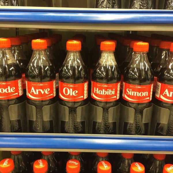 Photo taken at Rema 1000 by Olya B. on 8/19/2014